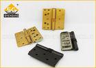Three Way Internal Cupboard Door Movable Butterfly Hinges Of Steel / Iron