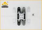 Hidden Bookcase Door Hinge , Zinc Alloy 3D Adjustable Hinge 160mm