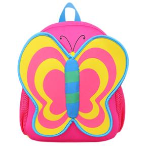 3D KIDS ANIMAL BACKPACK, NEOPRENE BUTTERFLY BACKPACK