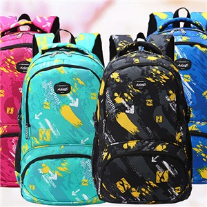 PRINTED SCHOOL BACKPACK,PRINTED SHCOOL BAG, CP15019