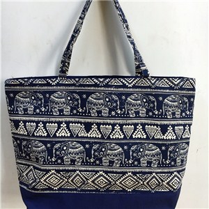 Elephant Design, Canvas Beach Bag ,JH16024