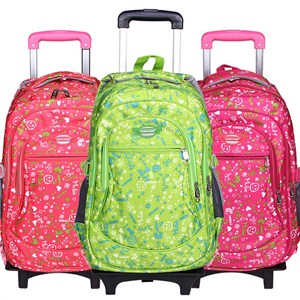 NYLON TROLLEY SCHOOL BAKCPACK, TROLLEY BACKPACK,CP15017