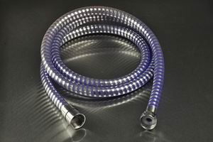 Blue Silver PVC Shower Hose