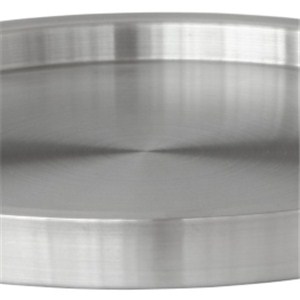 WT002 Stainless Steel Barware Double-Walled Serving Tray Wine Tray Bar Tray Round Tray