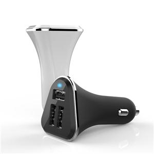 Smart 3 Port Car USB Charger