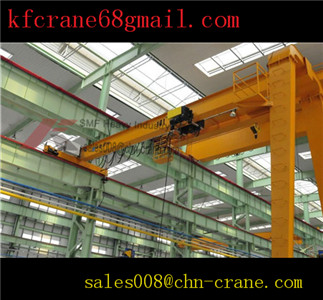 Low noise Semi-gantry crane indoor or outdoor,workshop or yard