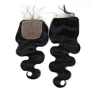 Silk Base Closure With Bundles