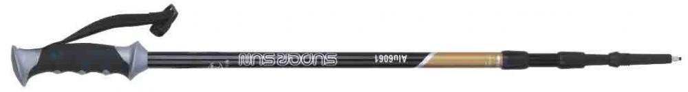 Aluminum Shaft and TPR Handle Trekking Pole