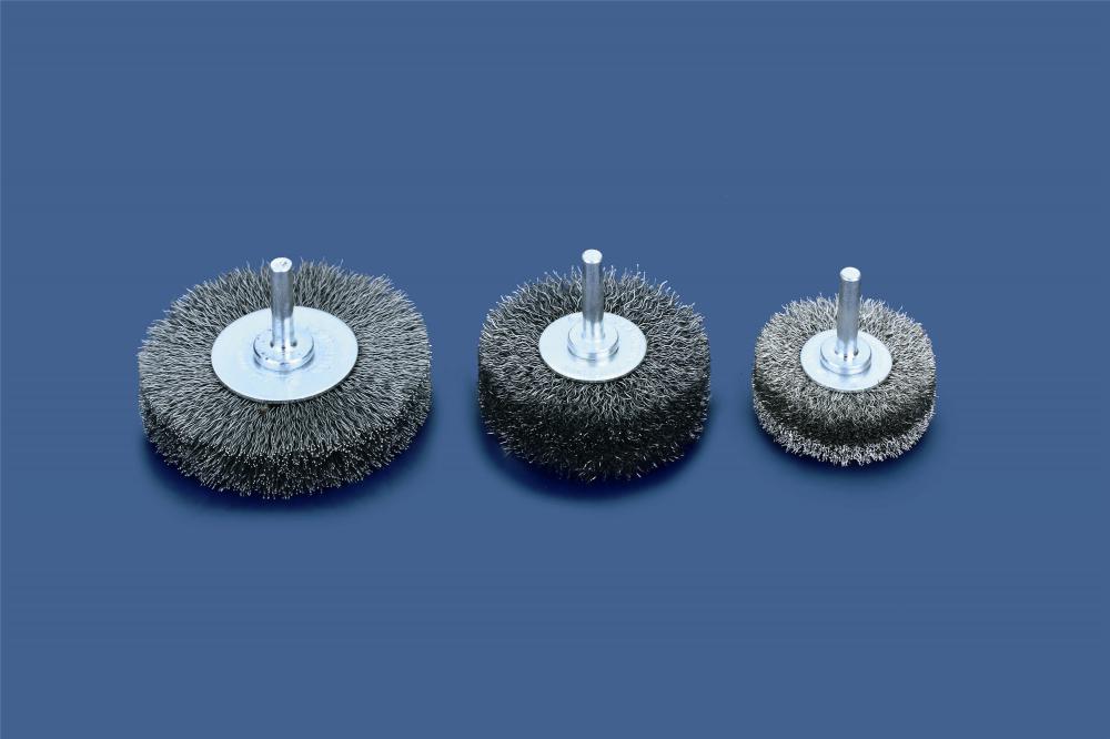 Shaft mounted circular brushes industrial type