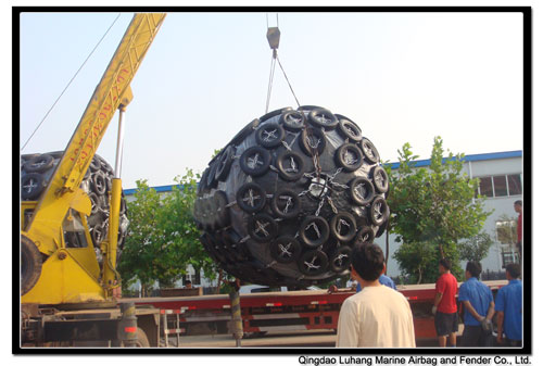 Diameter 3000mm x Length 5000mm Pneumatic Fender