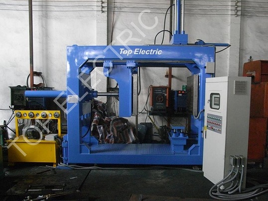 TEZ-80F Model APG Clamping Machine for epoxy resin insulators moulding