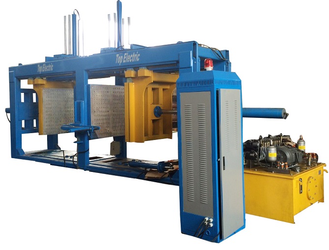 TEZ-100II Model APG Clamping Machine for epoxy resin insulators moulding