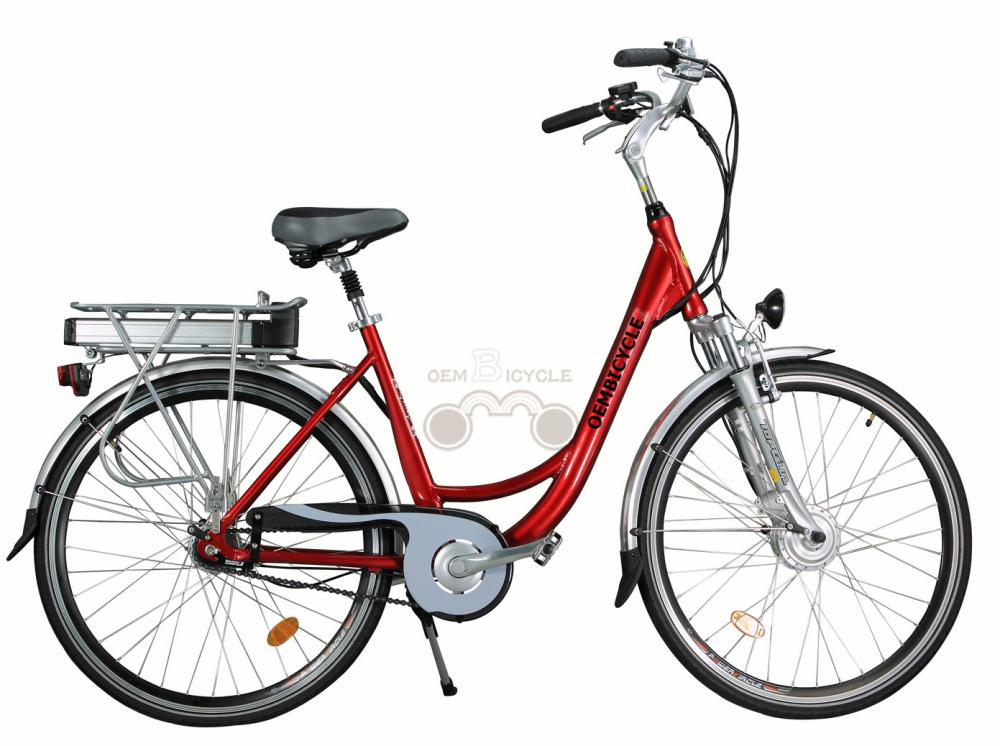 700C 36V 10AH Womens City Electric Bike