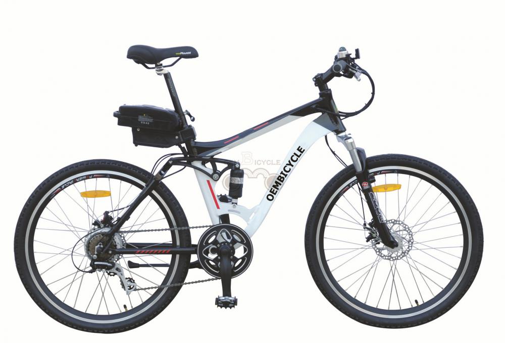 26 Inch Suspension Mountain E Bike