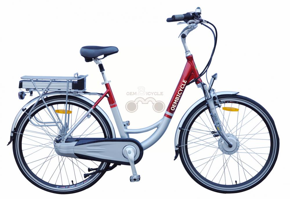 700C Alloy Suspension Womens Electric Bicycle