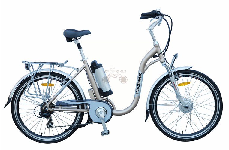26 Inch Alloy Suspension Electric Cruiser Bike