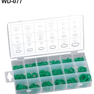 270PC GREEN COLOR HNBR O RING ASSORTMENT