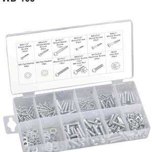 347PC METRIC BOLT AND NUTS ASSORTMENT