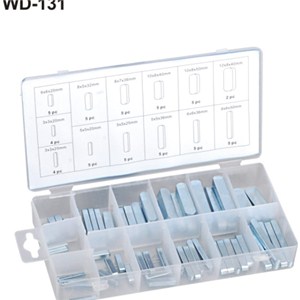 60PC PARALLEL KEY ASSORTMENT