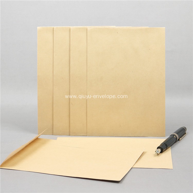 Gummed envelope kraft paper envelope 162-229mm