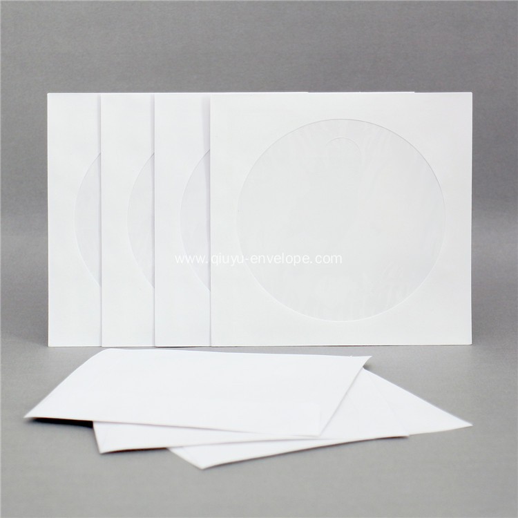 CD flap white envelope 125*125mm