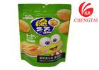Colorful Reusable Barrier type Stand Up Zip Lock Pouches for Chips Packaging