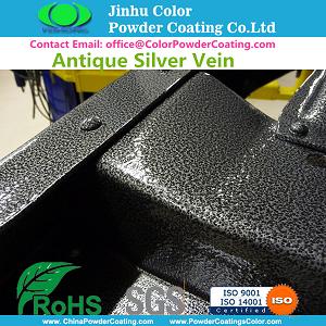 antigassing antibubble powder coating for cast