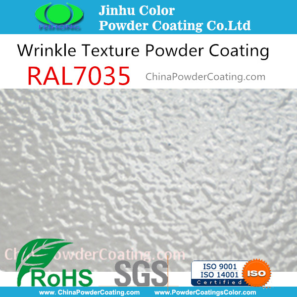 Racking shelf powder coatings for racking