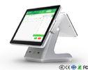 Double Touch Screen retail point of sale system ,  all in one pos terminal