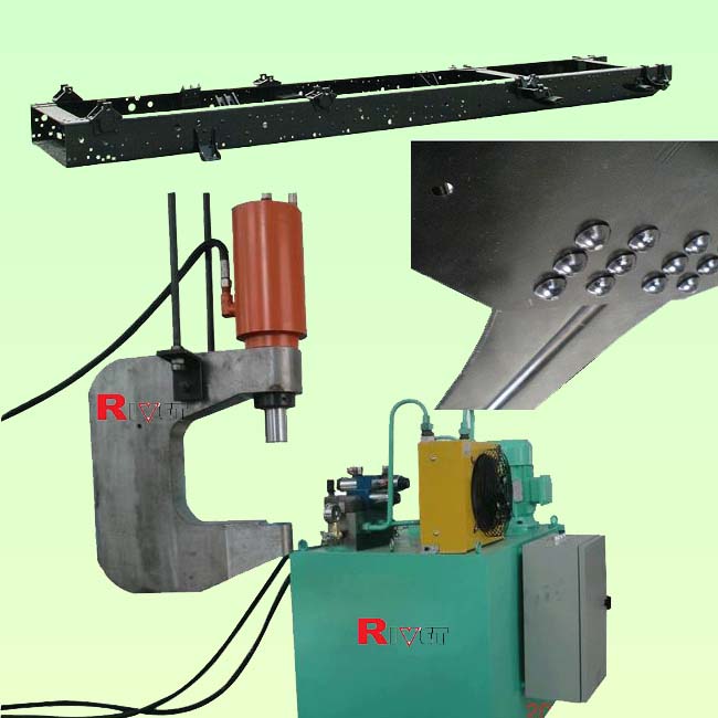 chasiss riveting machine,C-frame riveting machine