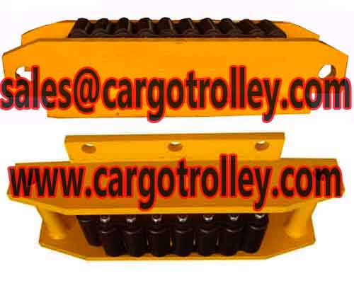 Equipment moving dollies details with parameters