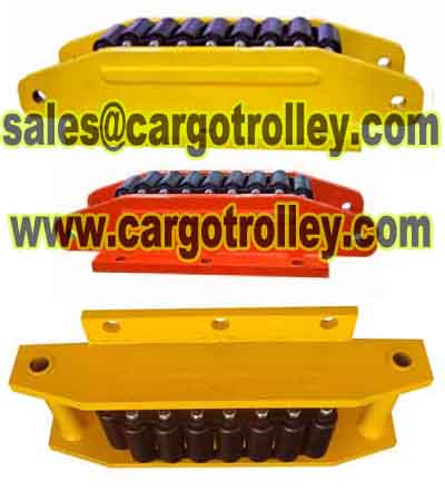 Roller skids details with parameters