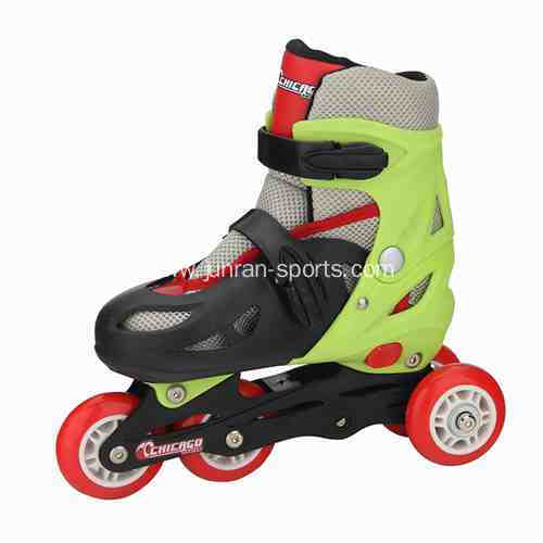 New kids inline skates with PVC wheels