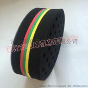 Double Sided with Big/Small holes Ellipse shaped hair twist sponge/Cruls hair Brush