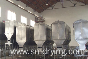Powder Horizontal Fluid Bed Dryer