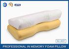 Home Standard Size Curved Memory Foam Pillow For Neck Pain And Side Sleeper