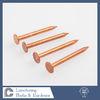 0.120& quot;  Big Flat Head jagged shank Roofing Copper Clout Nails 3.0mm x 40mm