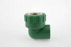 Water Supply System PPR Pipe Fitting With DIN Standard , PPR Female Thread Elbow