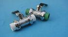 Full Flow Double Union Copper Ball Valve / Brass Ball Valve For Ppr Pipes & Fittings