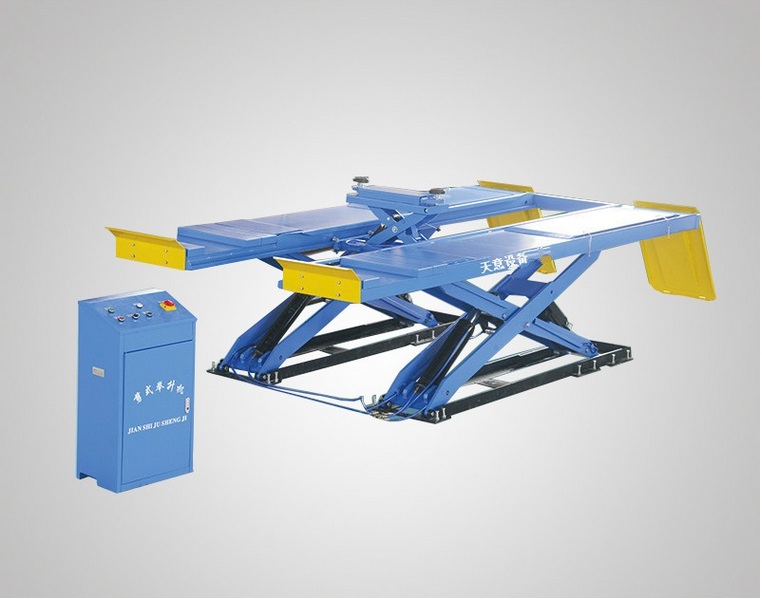 Tianyi scissor design car lift/electric car scissor lift/hydraulic scissor lift