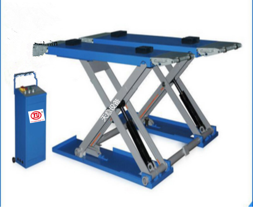 Tianyi mid rise scissor car lift/portable scissor car lift/car hoist/used scissor car lift for sale