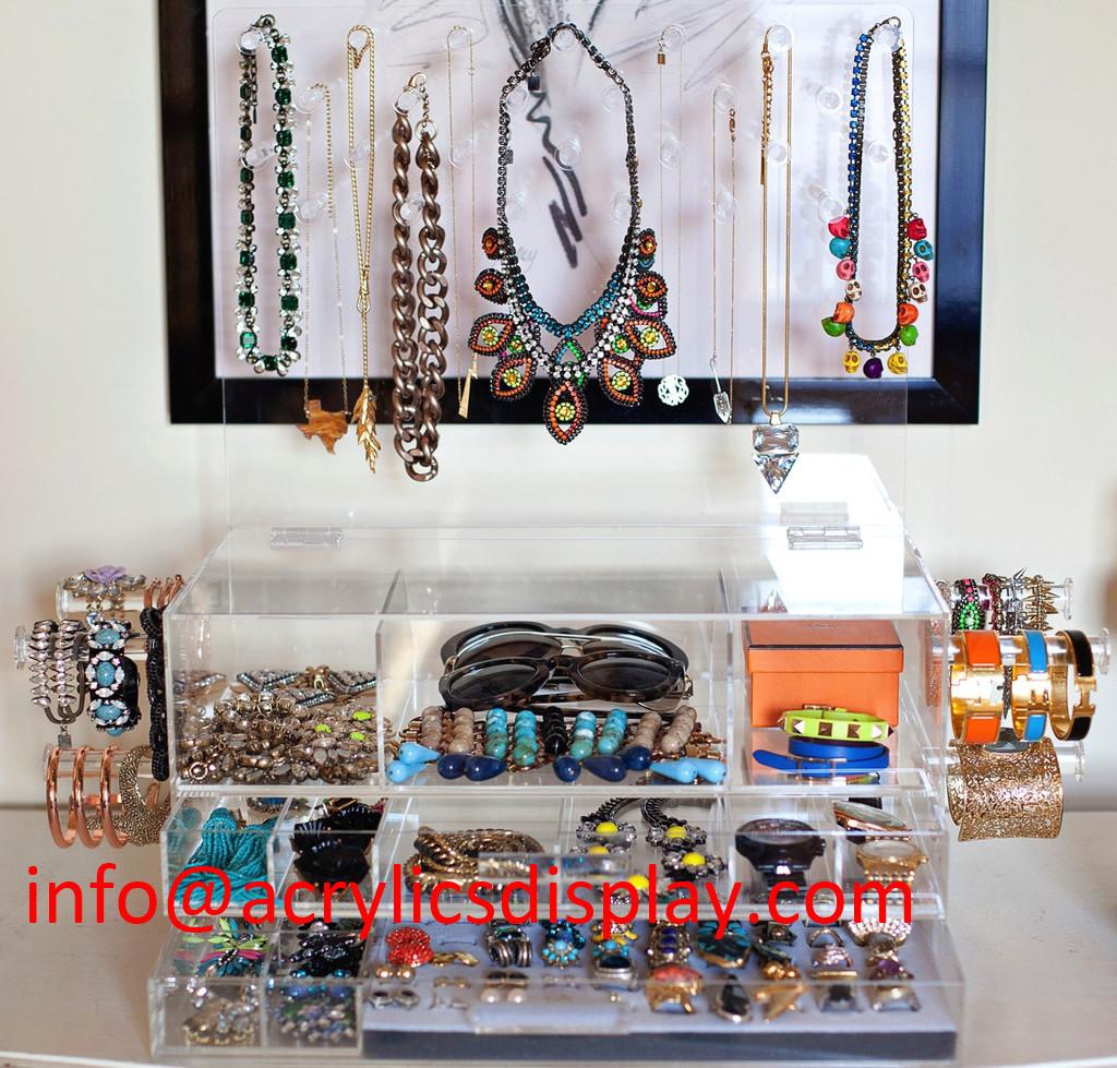 Hot sale acrylic jewerly display case