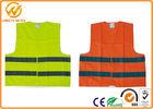 High Visibility Polyester Reflective Safety Vests Fluorescent?Orange / Yellow