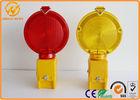 ON OFF Button LED Barricade Light , Warning Strobe Lights Vehicle Amber / Yellow / Red