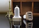 3 Port USB Car Charger For Mobile Phone , Automobile USB Charger CE FCC Approved