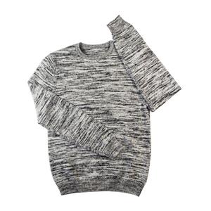 2015 casual jersey pullover crewneck color melange sweater