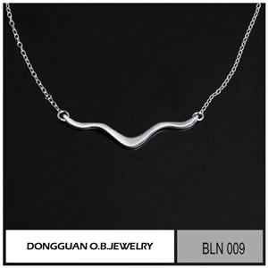 BLN009 Fashion 925 Sterling Silver Necklace