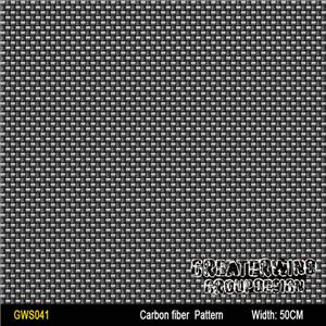GWS041 New Carbon Fiber Water Transfer Film Wholesale Hydrographic Films