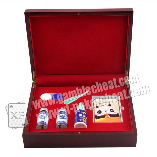 Professional Poker Games Invisible Ink Contact Lenses 9mm Diameter