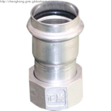 Stainless Steel V Type Adapter with Union Nut